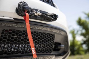 Winch Hook Mount - Rough Country - Hawse Fairlead - Black